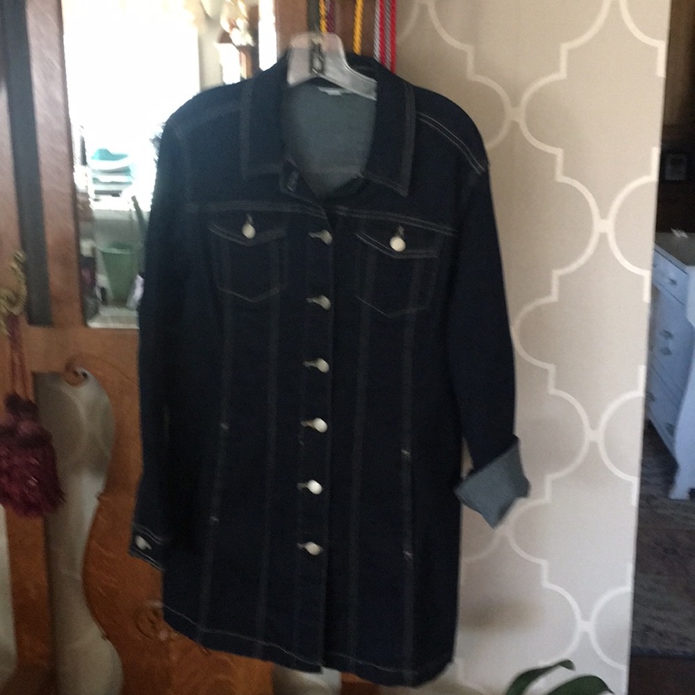 Denim duster